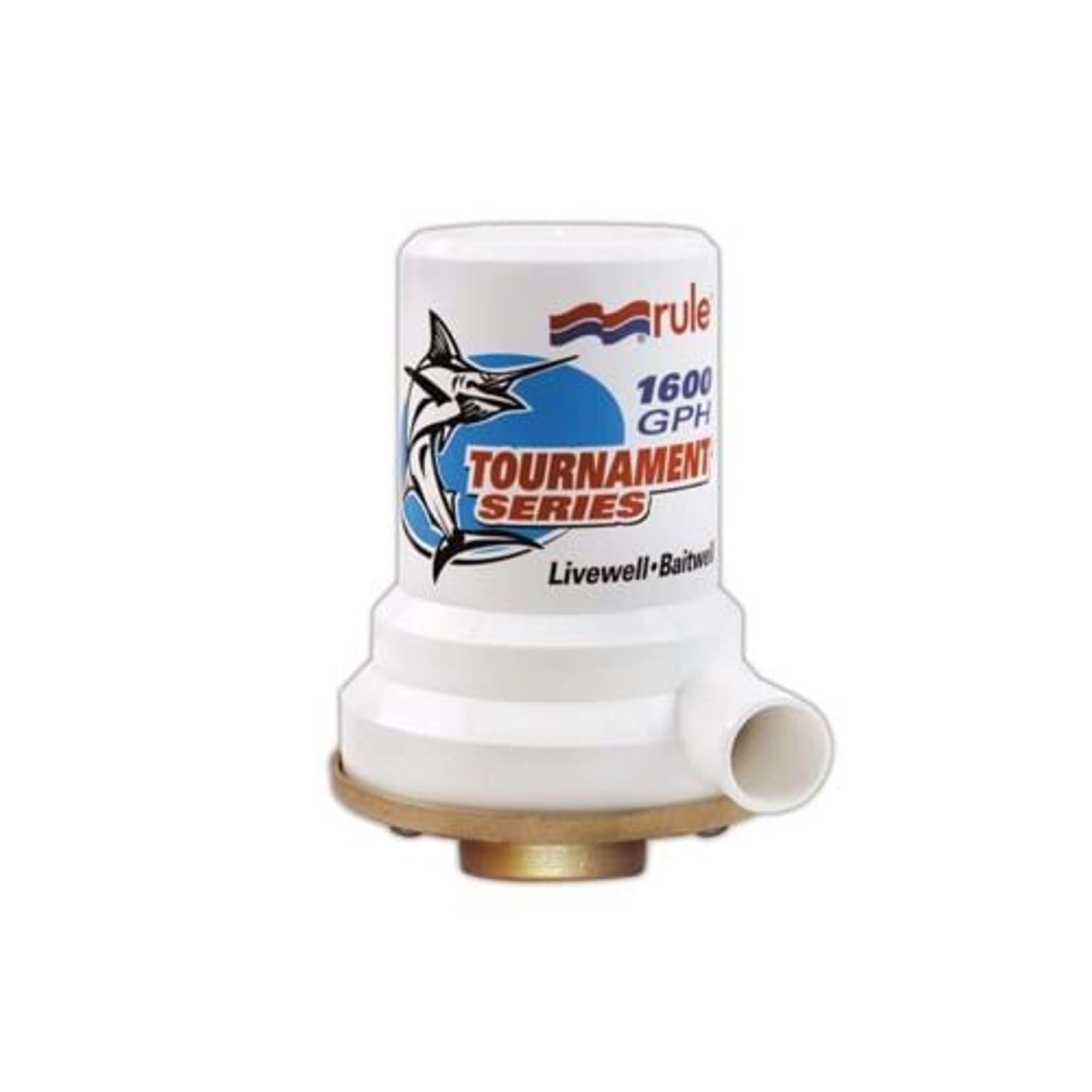 RULE TOURNAMENT SERIES BRONZE  BASE 1600 LIVEWELL PUMP
