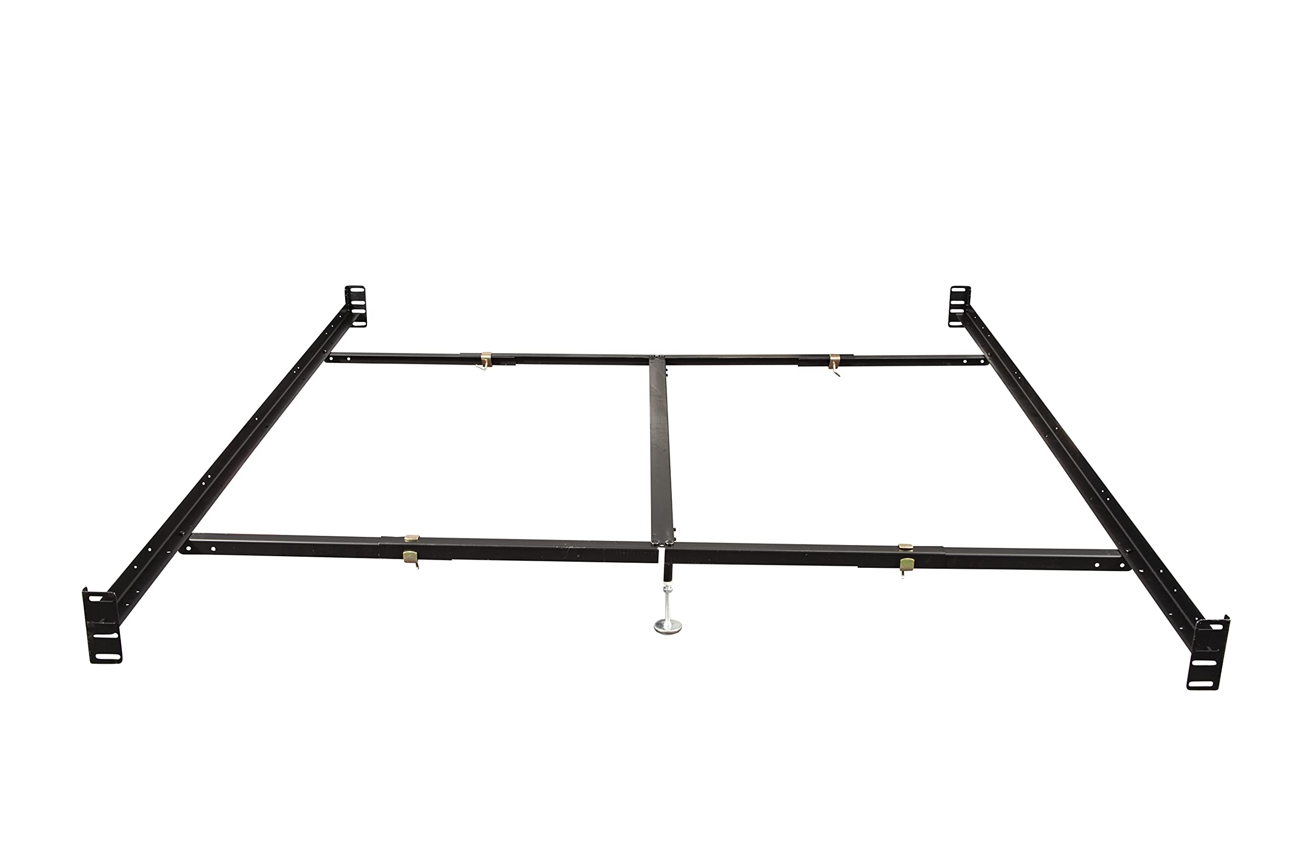 Bolt On Bed Rails Queen/Eastern King with center support and 2 Glides