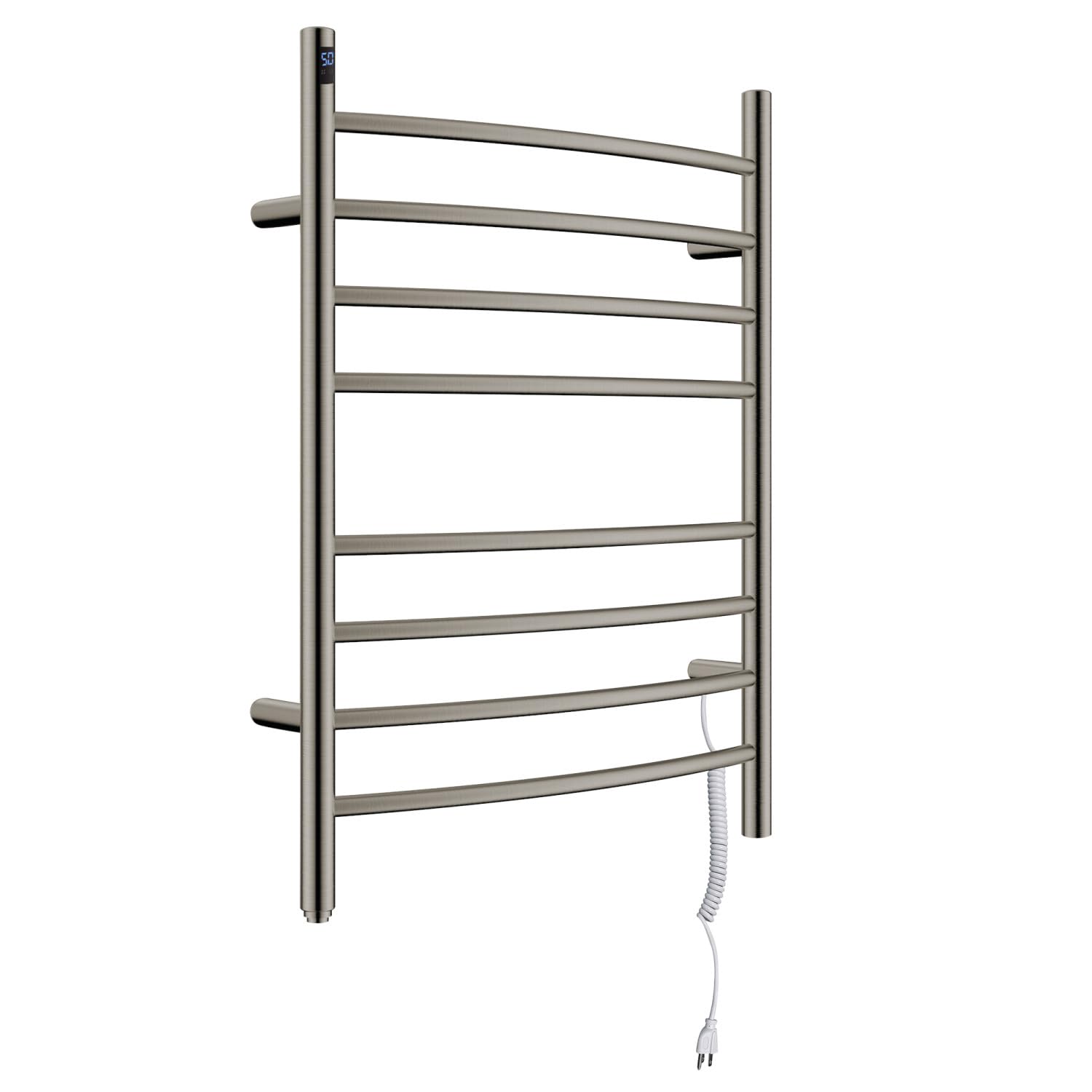 Kingston Brass TWW3624SN Templeton Wall Mount Hardwired or Plug-In Towel Warmer, Brushed