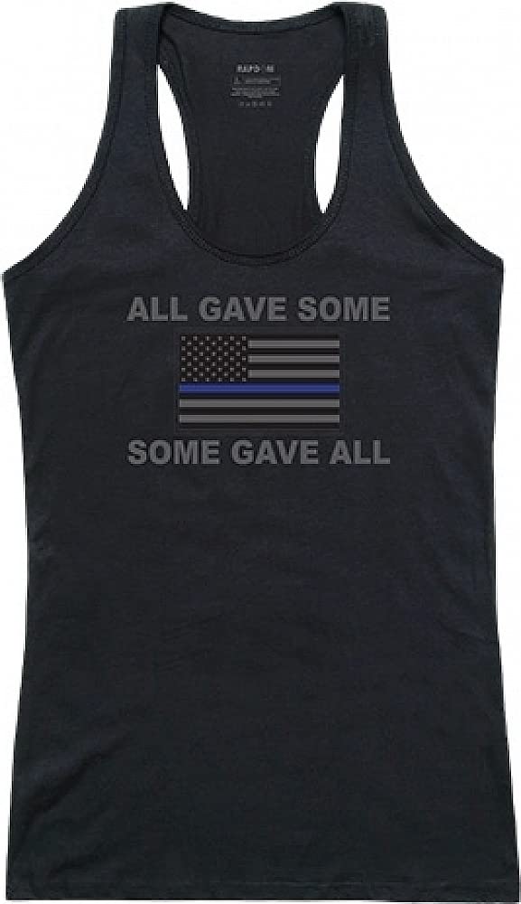 Womens Graphic Tank, All Gave, Black, XL
