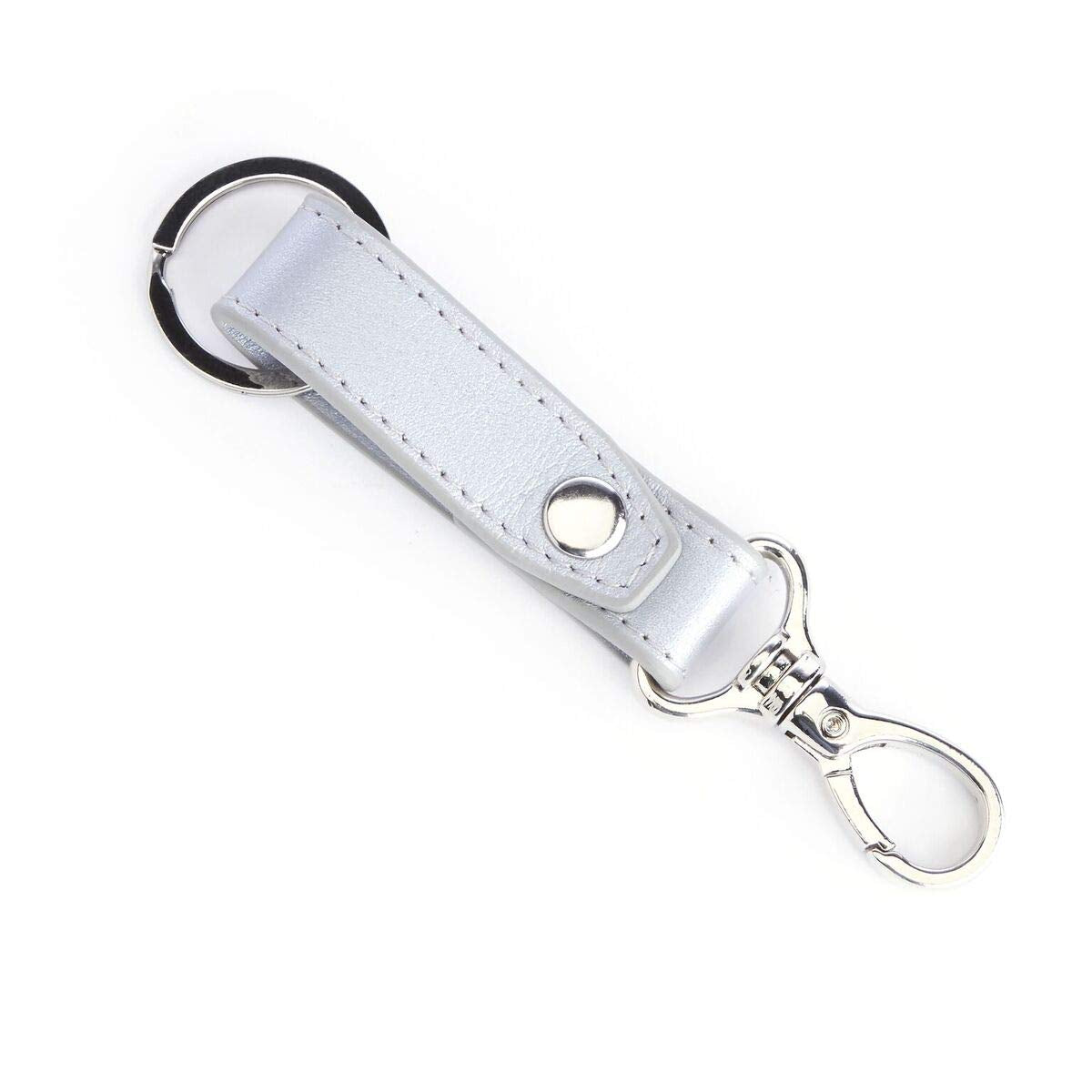 Contemporary Valet Key Chain - Silver