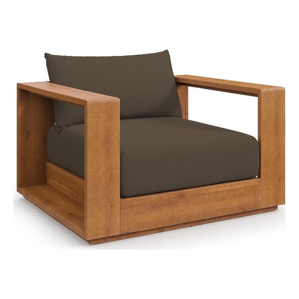 Tahoe Outdoor Patio Acacia Wood Chair by Modway