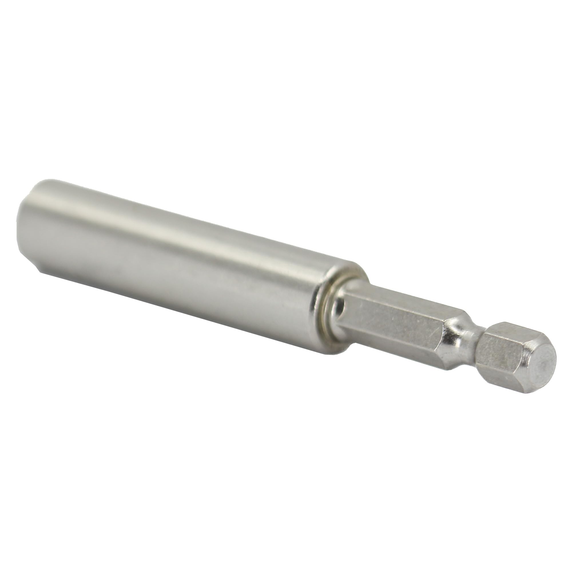 Casafoyer High-Speed Steel Magnetic Bit Holder with Cap for Insert Bits ( Pack of 2 )