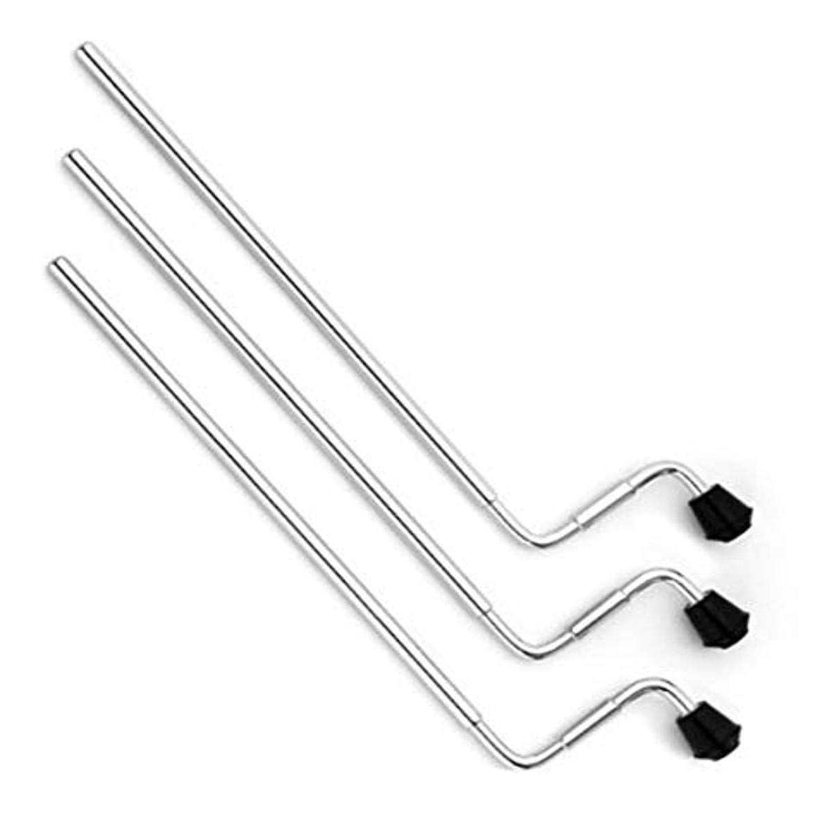 TOM LEGS, 27, ALUMINUM, CHROME (3 PK)