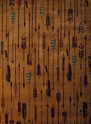 Casafoyer  Affinity Quilted Arrow Natural Runner Rug  111 X 7 2 - (Pack Of 2)