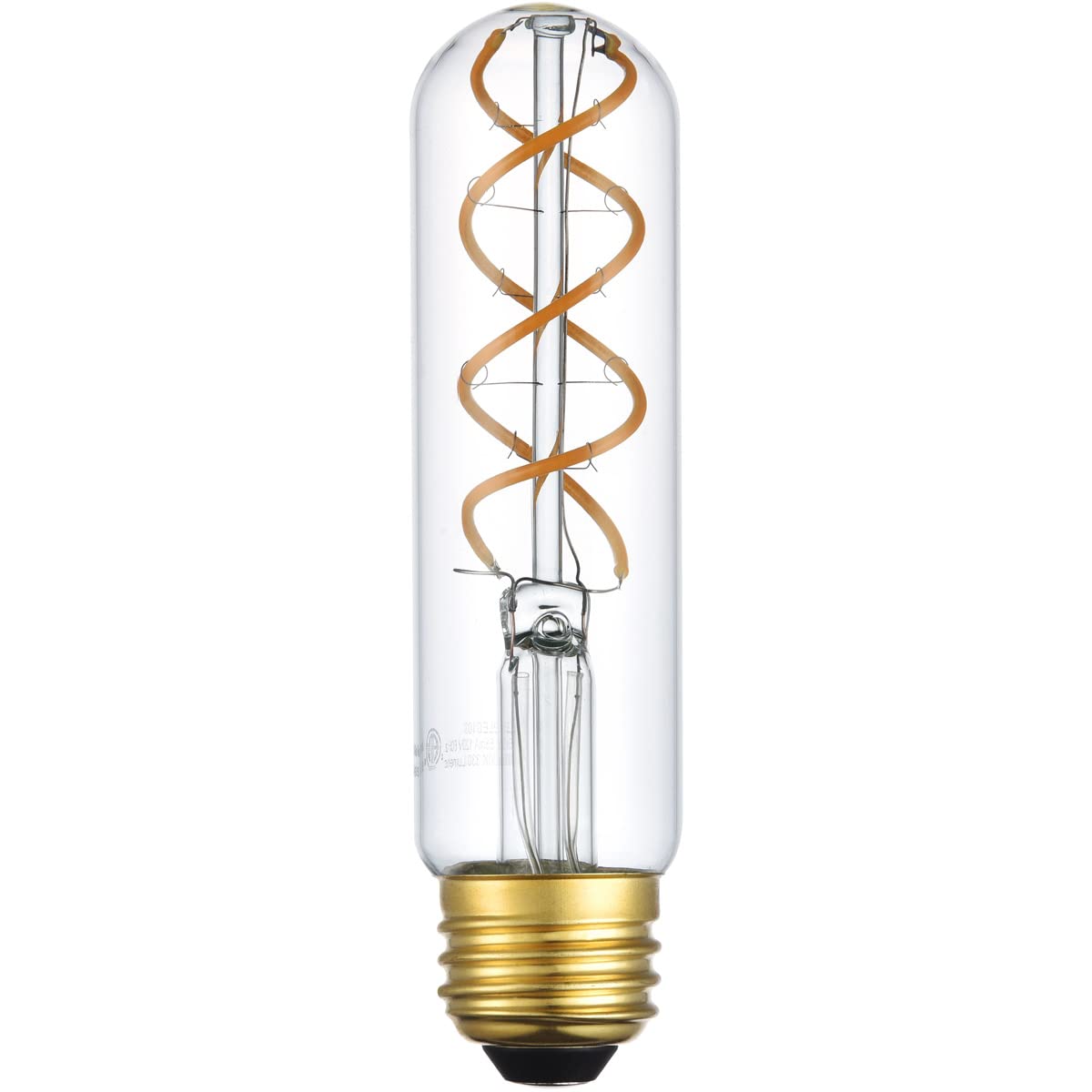 Elitco Lighting Nostalgic 6W 2200K Vertical Helix Led Light Bulb (Set Of 6)