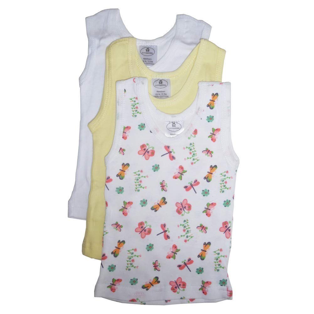 Girls Printed Tank Top Variety 3 Pack