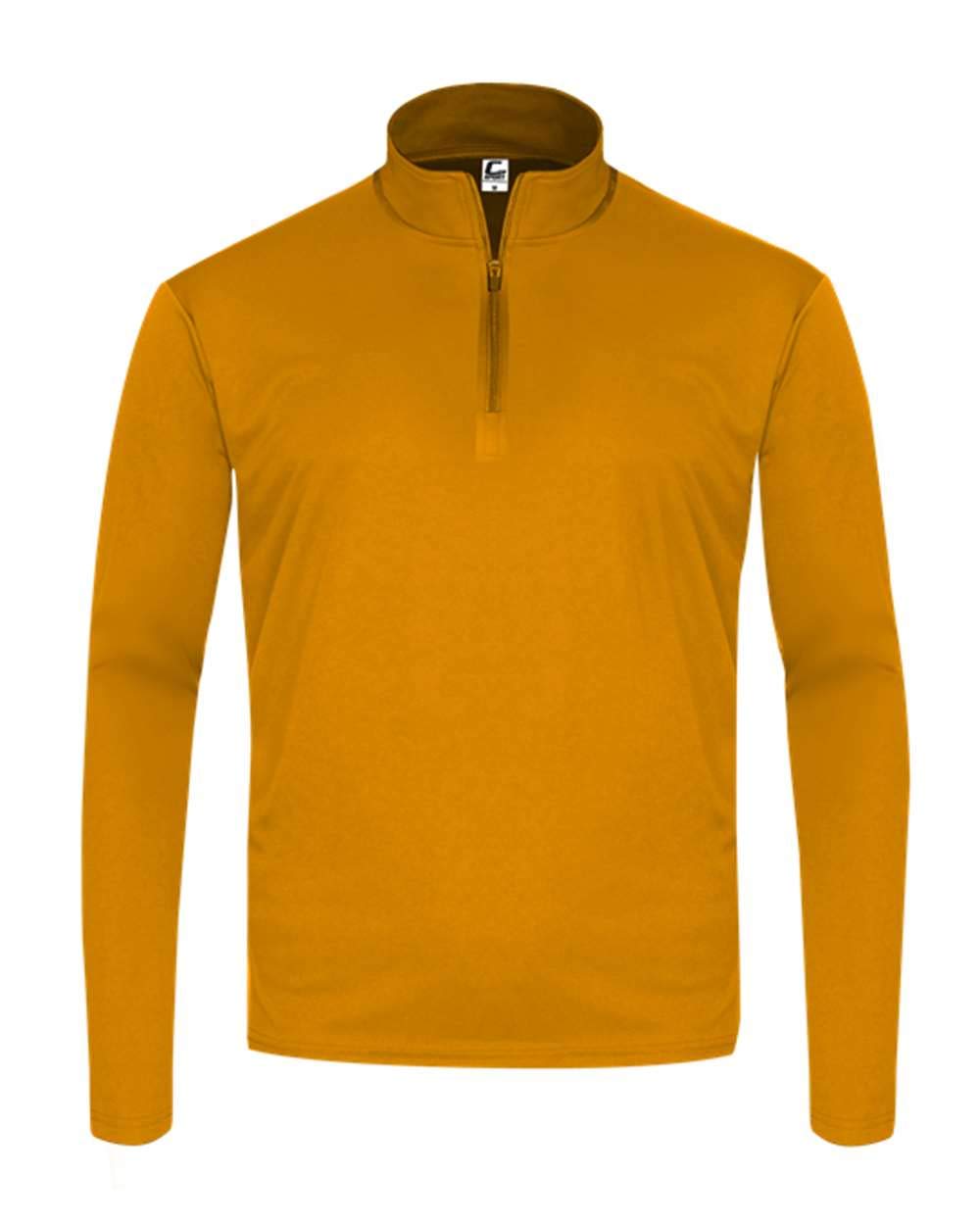 C2 Sport Youth Quarter-Zip Pullover - Gold, S