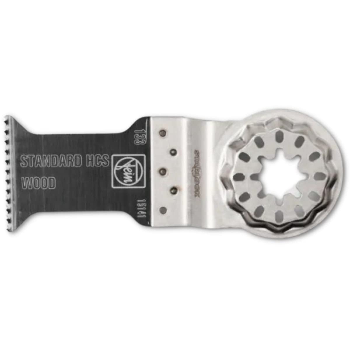 Fein E-Cut Standard Medium Width Waisted Saw Blade With Set Teeth For All Wood Materials Drywall And Plastics - Starlock Mount 2