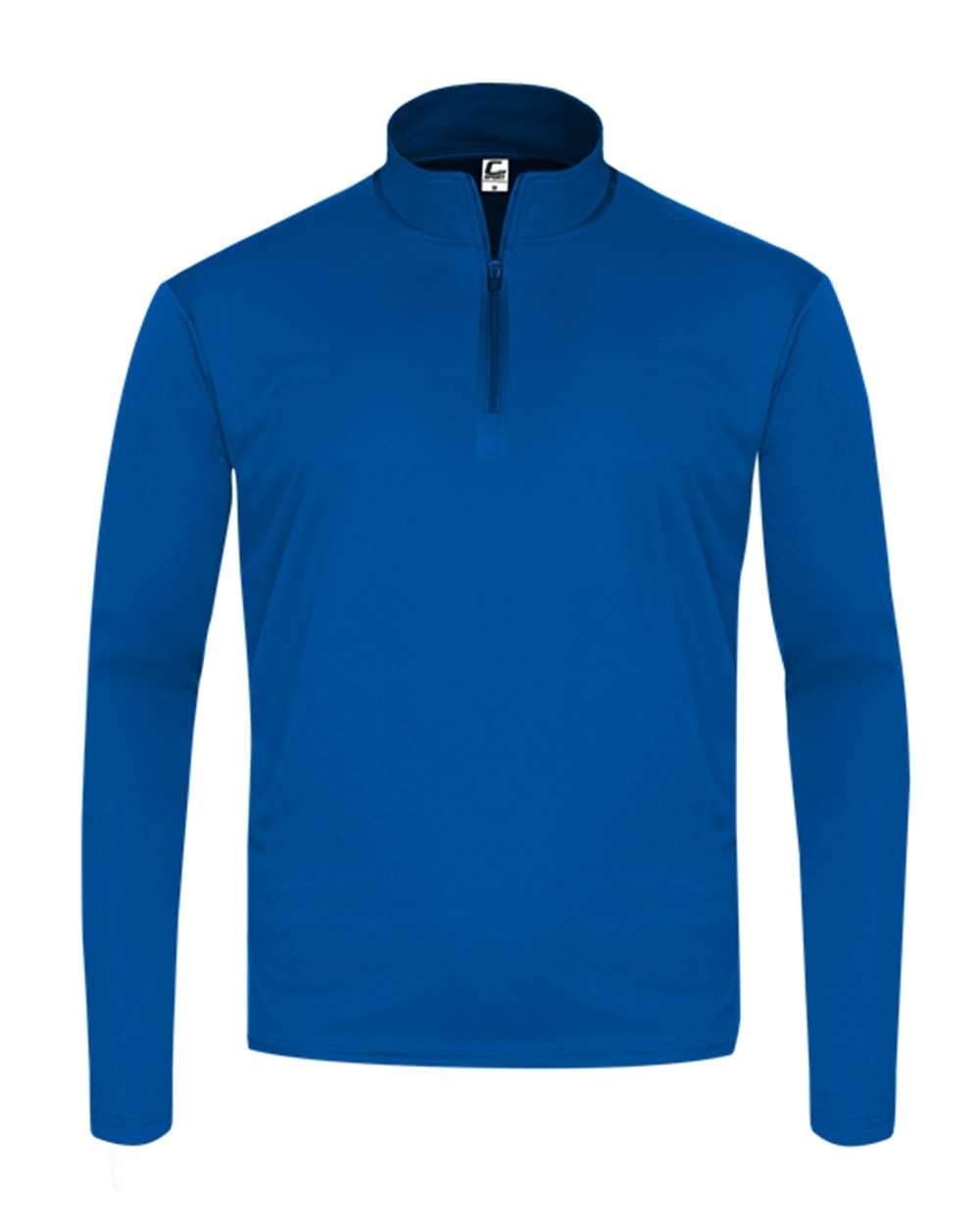 C2 Sport Youth Quarter-Zip Pullover - Royal, L