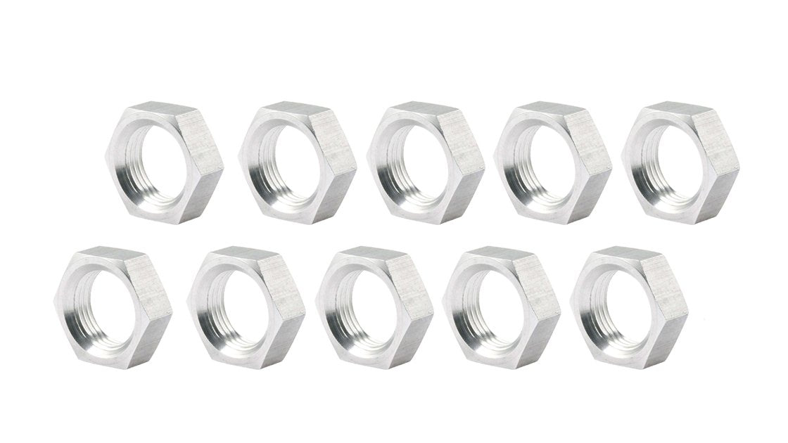 5/8-18 LH Steel Jam Nuts Thin O.D. 10pk
