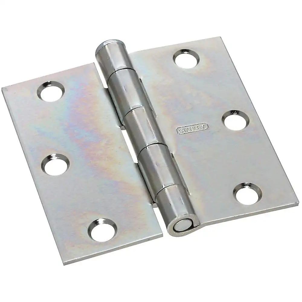 BROAD HINGE RP ZINC 3IN (Pack of 1)