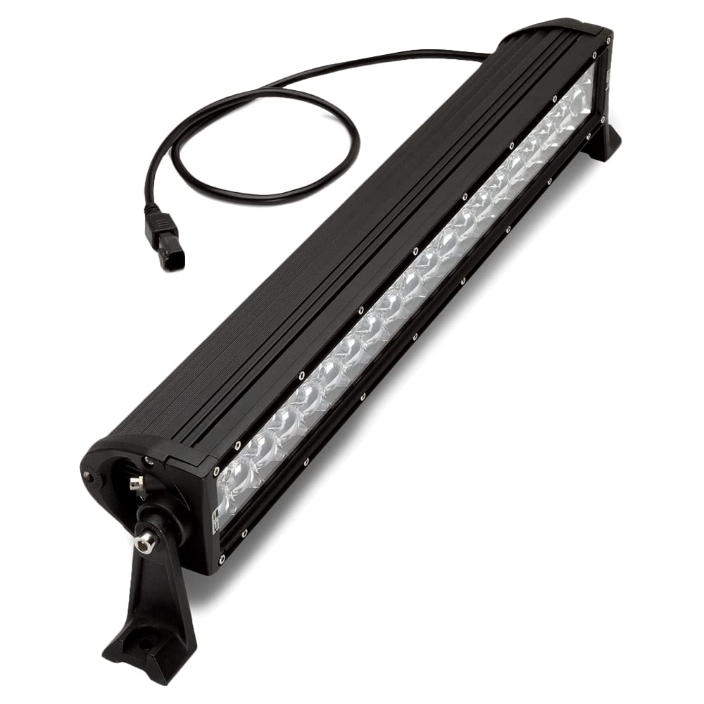 20IN BLACKOUT LED LIGHT BAR COMBO BEAM WITH WIRE HARNESSBLACK