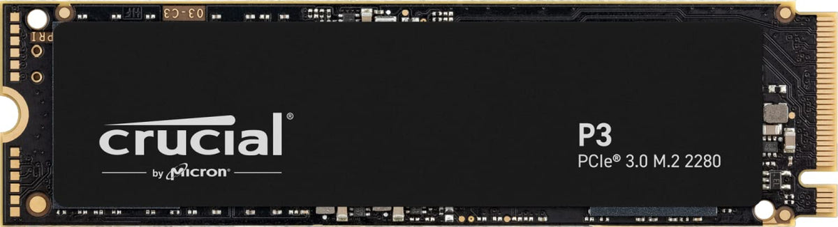 Crucial P3 2Tb Pcie Gen3 3D Nand Nvme M2 Ssd, Up To 3500Mbs - Ct2000P3Ssd8