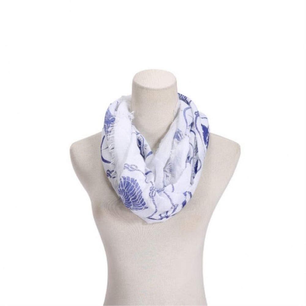 INFINITY SCARF - DARK BLUE