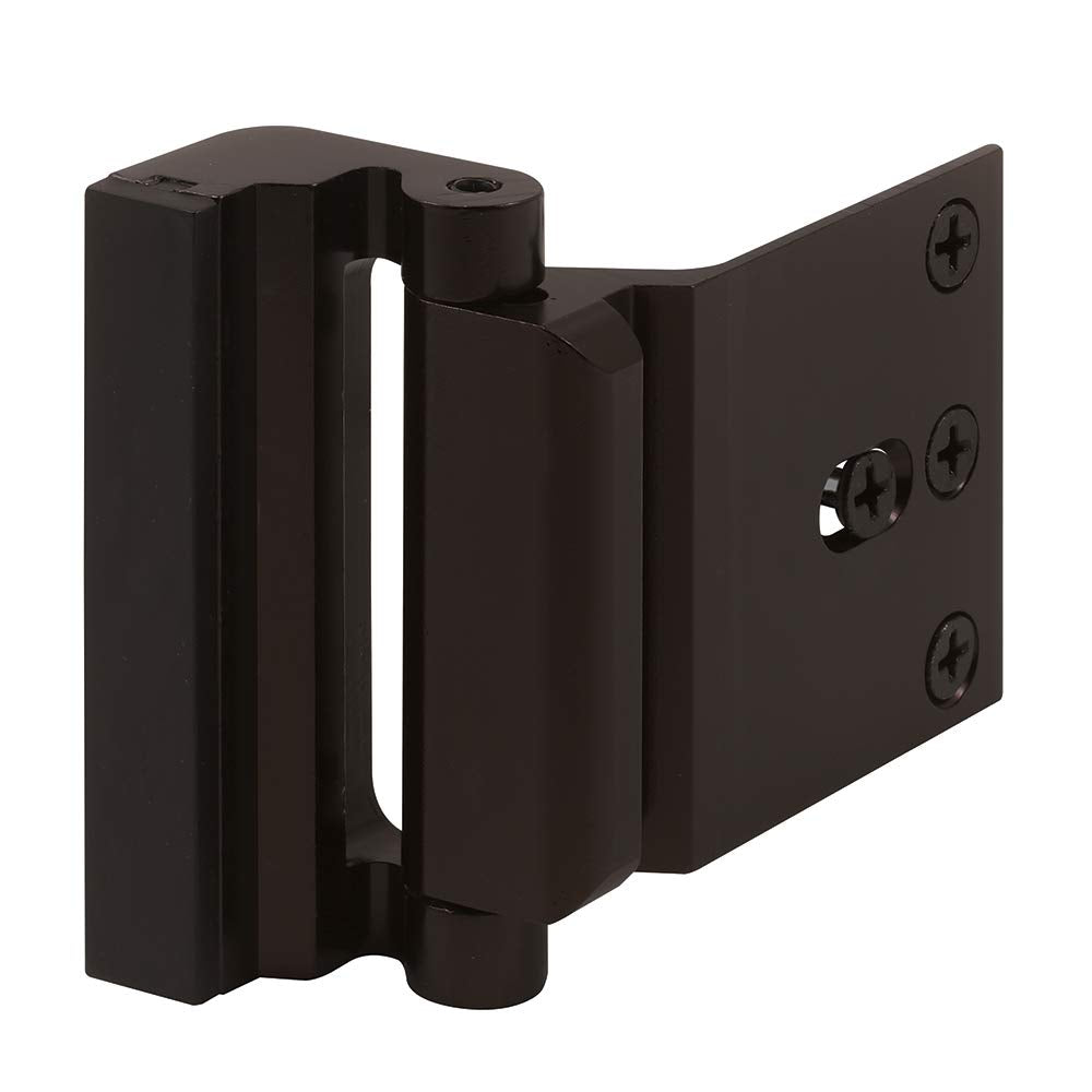 Defender Security U 11126 Door Reinforcement Lock - Add Extra, High Security To Your Home And Prevent Unauthorized Entry - 3 In.