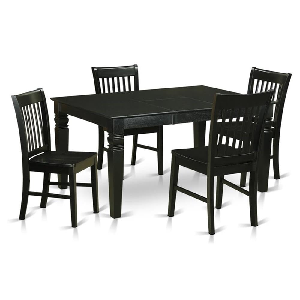 5  Pc  Dining  room  set  for  4-Kitchen  Table  and  4  Dining  Chairs