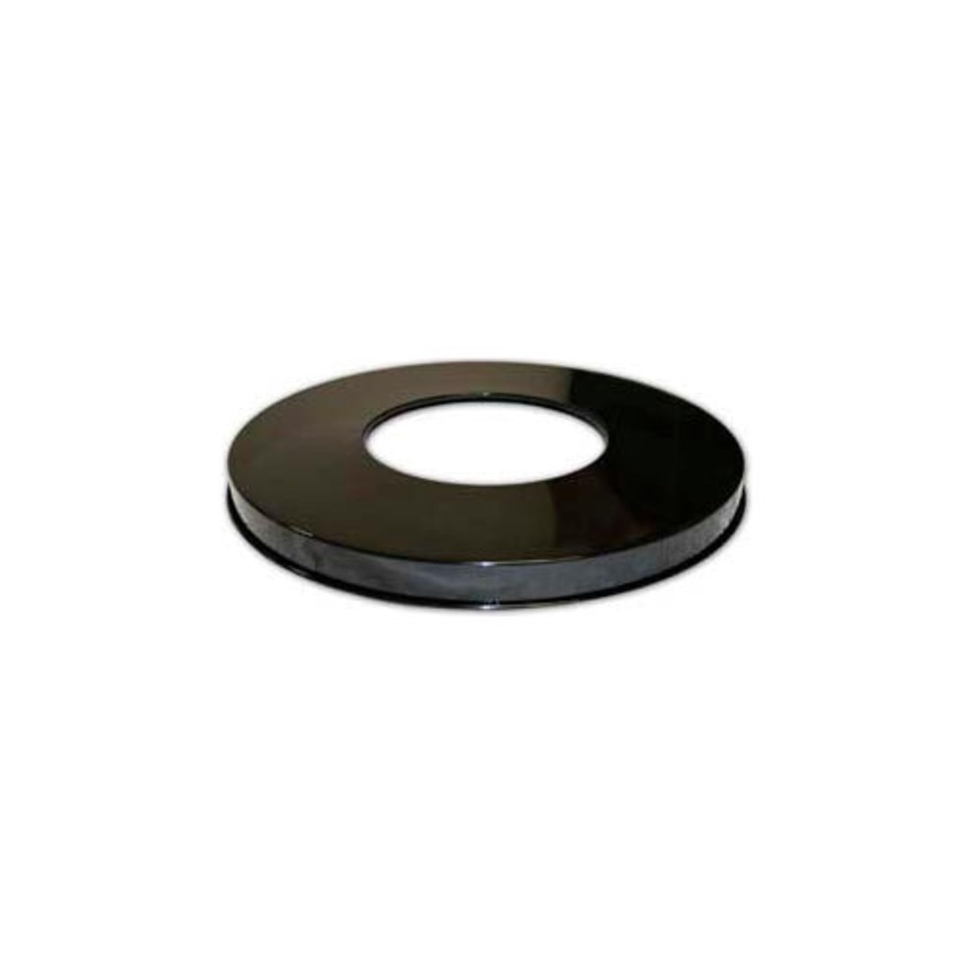 Flat top lid only Black Set of 1