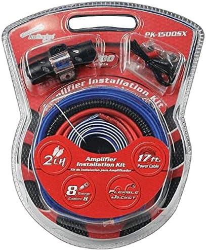 Amp Wiring Kit Audiopipe 8 Ga.For Systems Up To 1500Watts