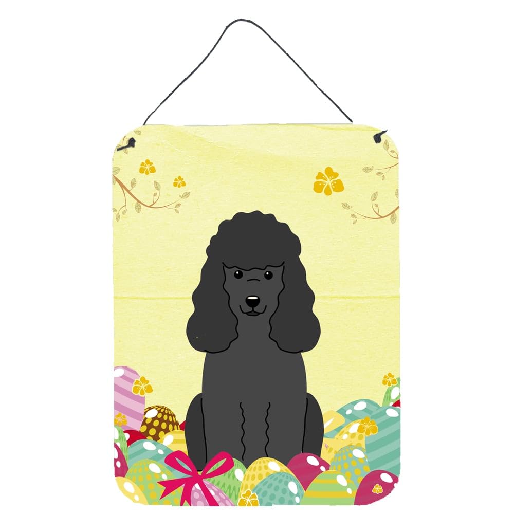 Easter Eggs Design with Dog Wall or Door Hanging Prints