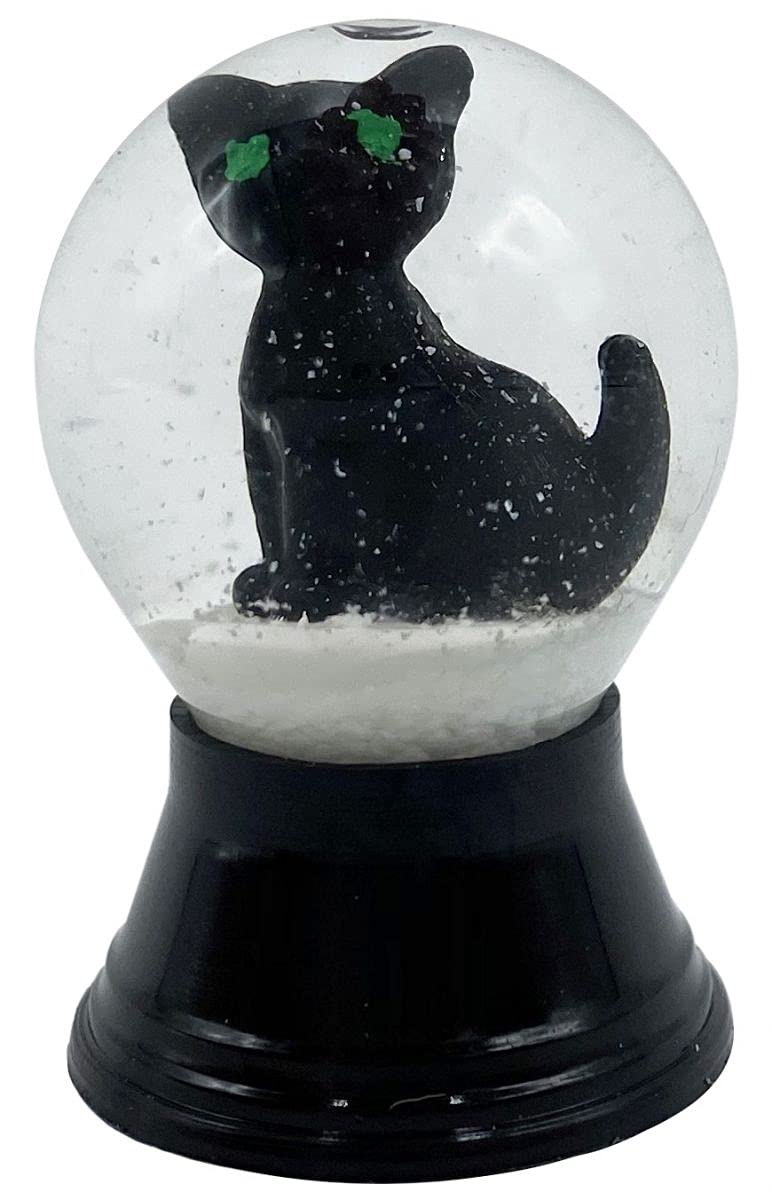 PR1444 - Perzy Snowglobe - Mi Black Cat - 1.5?? x 1?? x 1??