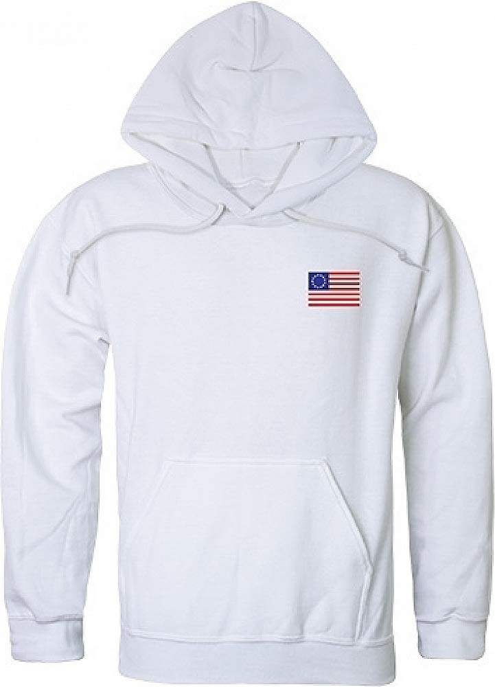 Graphic Pullover, Betsy Ross 1, White, 2X
