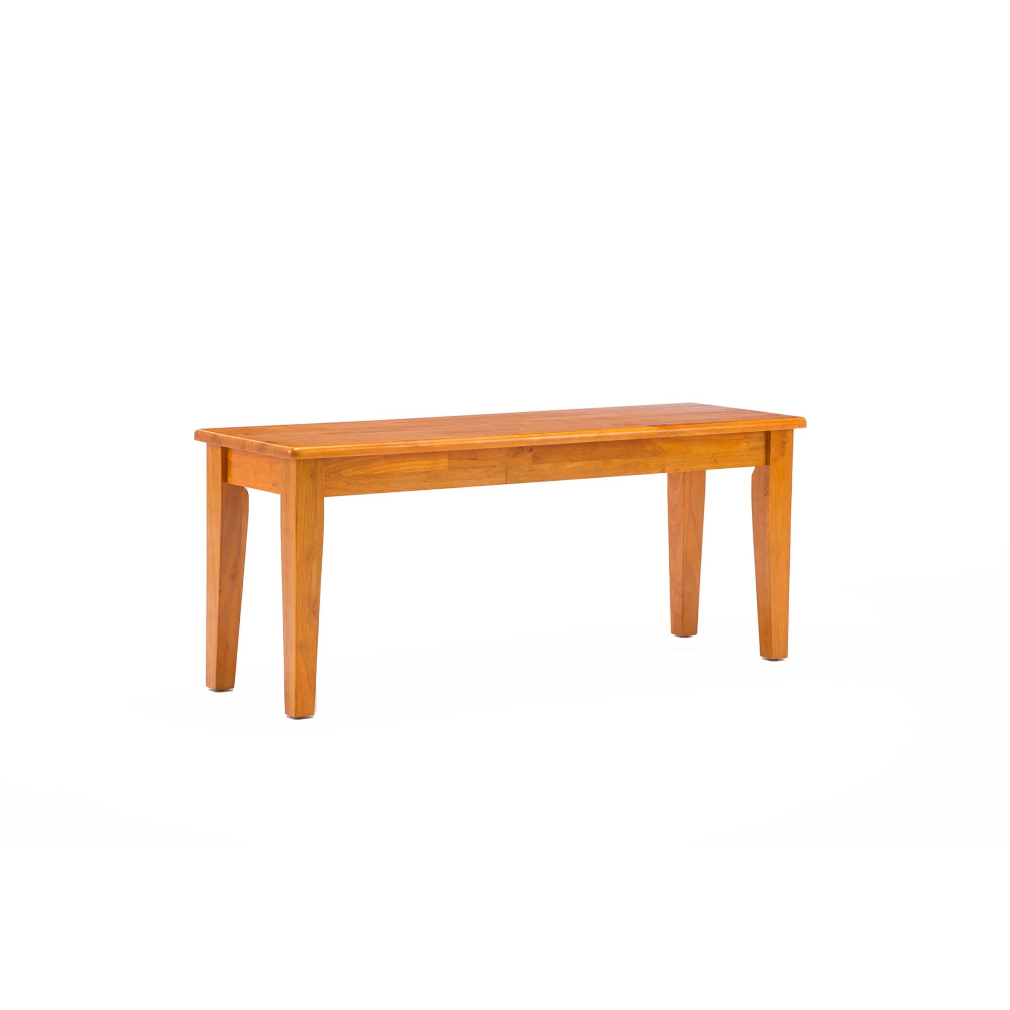Casafoyer Shaker Bench, Oak 15 x 44 x 18