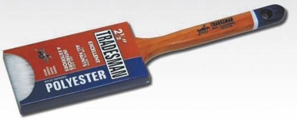 Arroworthy 6032 2-1/2' Tradesman Polyester Blend Flat Sash Paint Brush, 2.5'