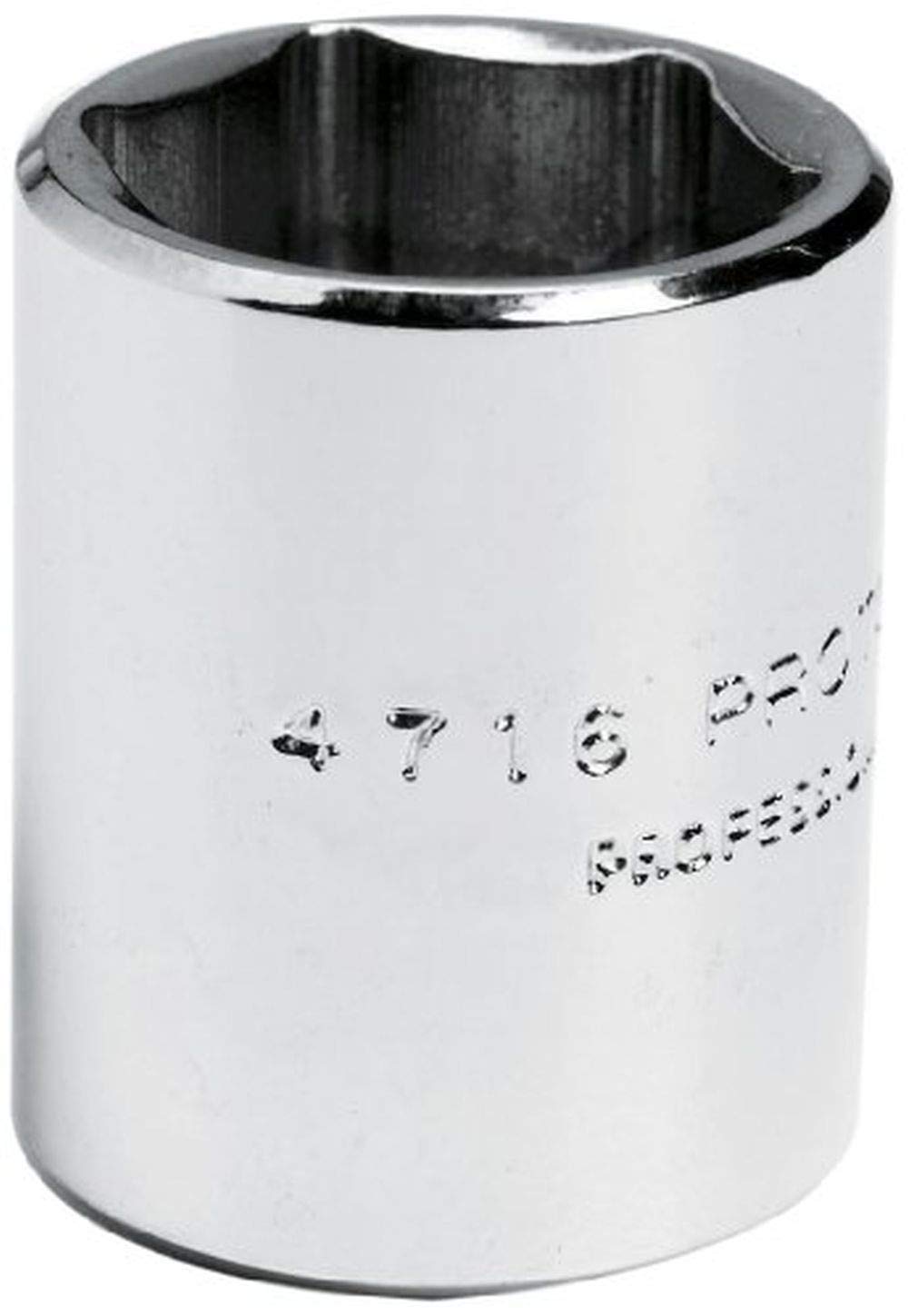 Proto J4718 1/4' Drive Socket, 9/16', 6 Point