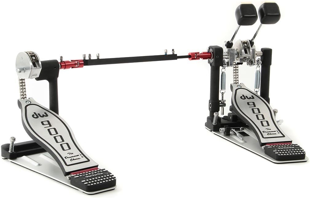 DW 9000 DOUBLE PEDAL W/ BAG
