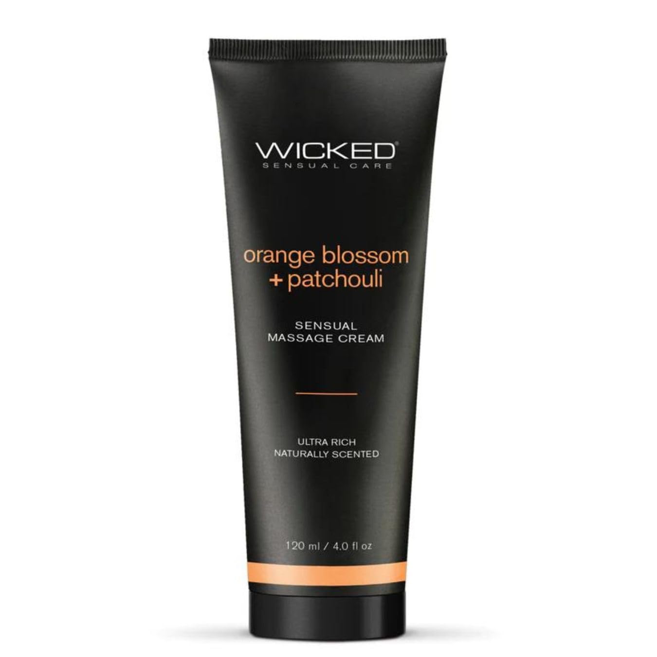 Wicked Sensual Massage Cream-Orange Blossom + Patchouli Scented 4oz