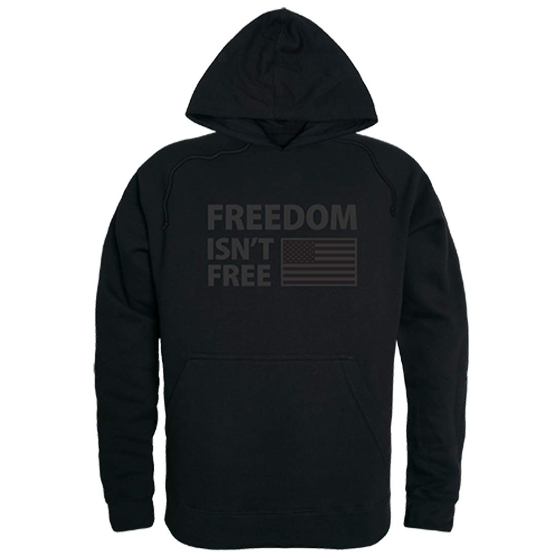 Graphic Pullover, Freedom Isnt, Black, 2X