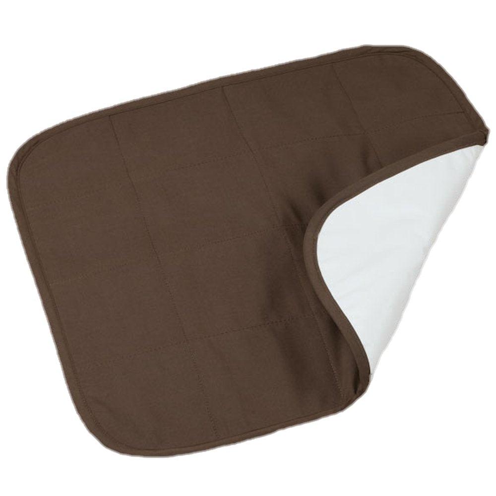 Quilted Waterproof Seat Protector  - Size -20 X 21 - Brown Color