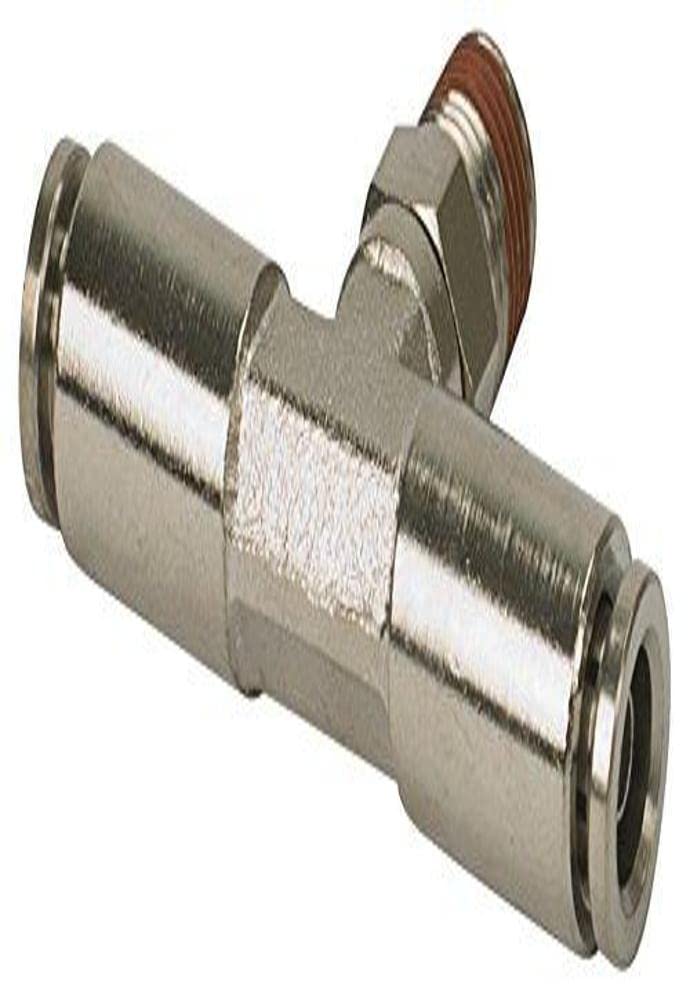 1/8 NPT(M) 3/8″ to 3/8″ Swivel T-Fitting (2 pcs) DOT Approved