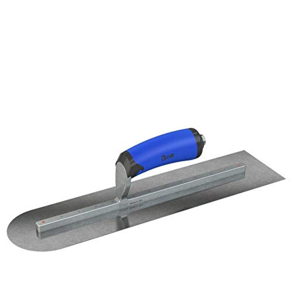 Bon 67-263 Finish Trowel - Square/Round End - Carbon Steel - 20 X 4 - Comfort Grip