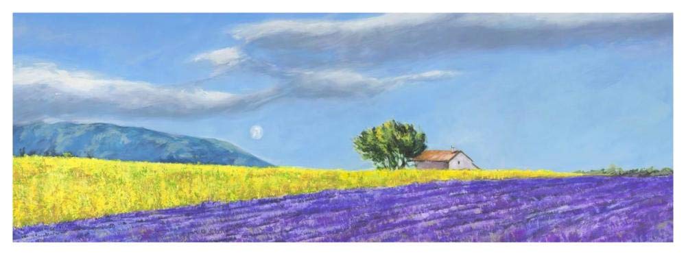 Campi di Lavanda-Paper Art-56x20”