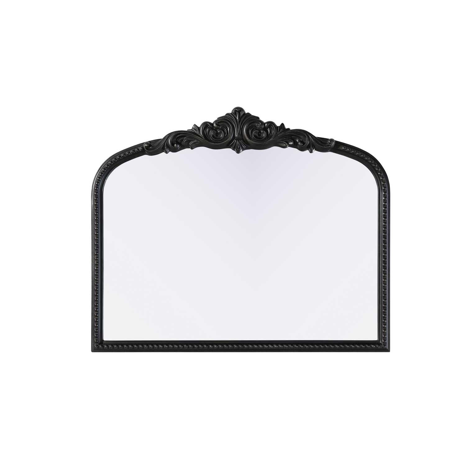 Naomi Vintage Resin Mirror 36x30 in Vintage Bronze
