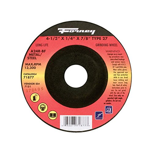 Forney Grinding Wheel 4-12 X14 X78