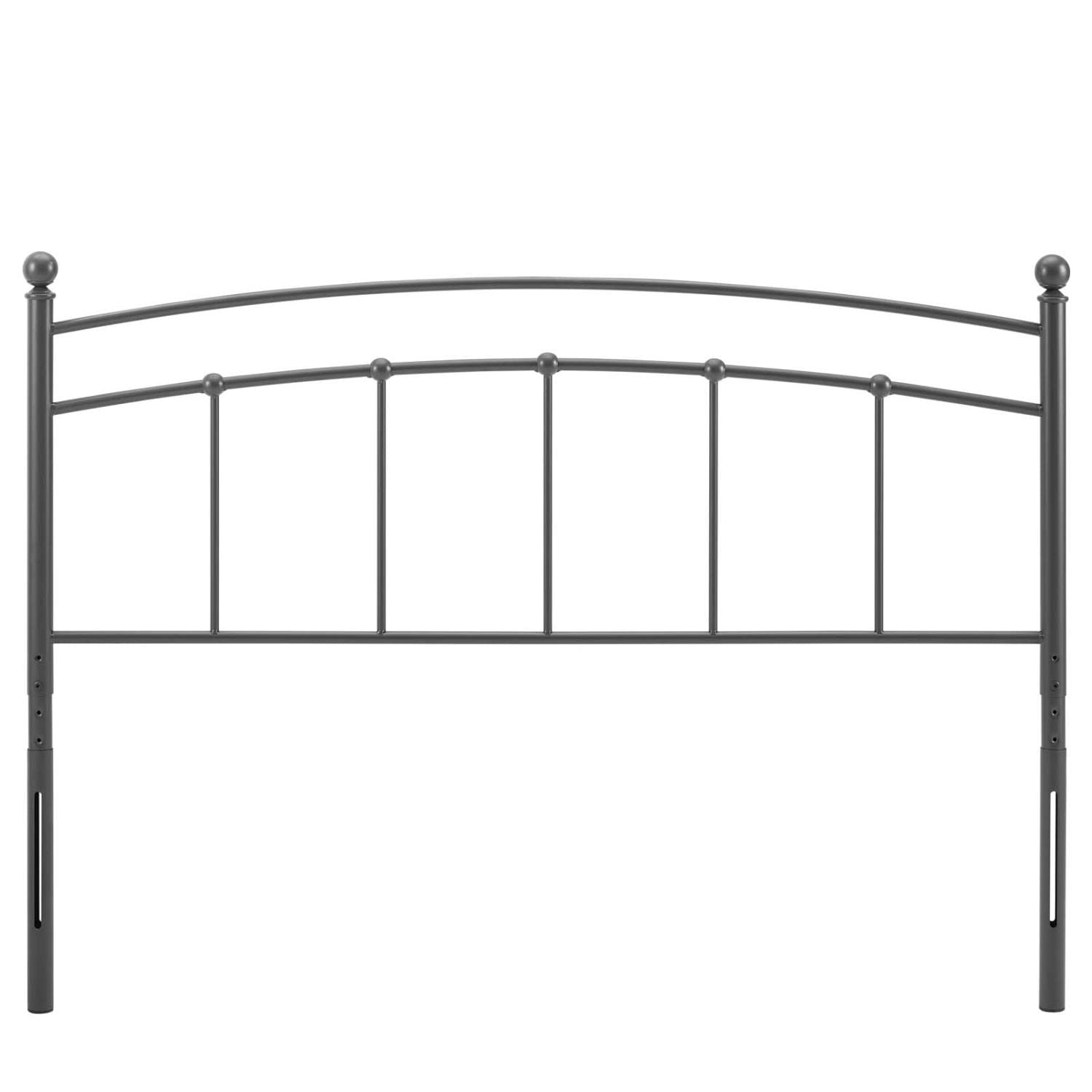 Abigail Full Metal Headboard - Gray