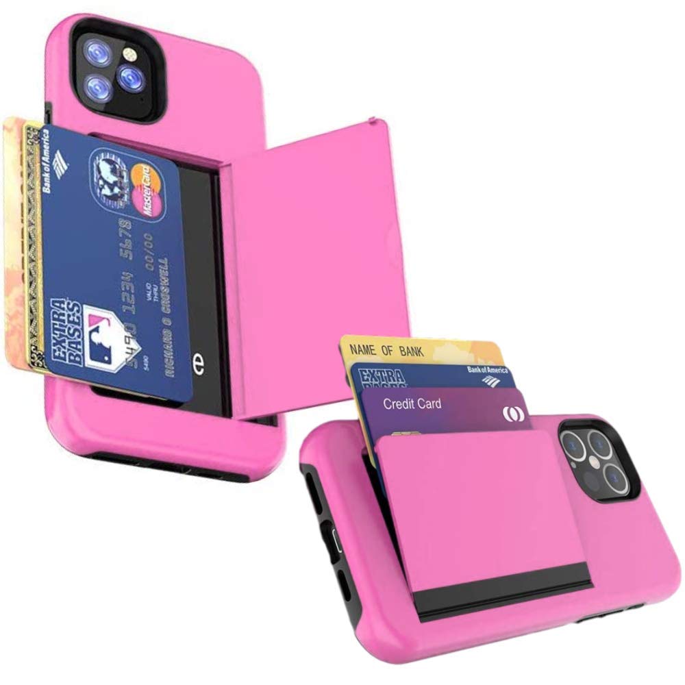 iPhone Hard Back Cover with ID/Credit Card Holder (iPhone12 Pro or iPhone12 Pro Max)