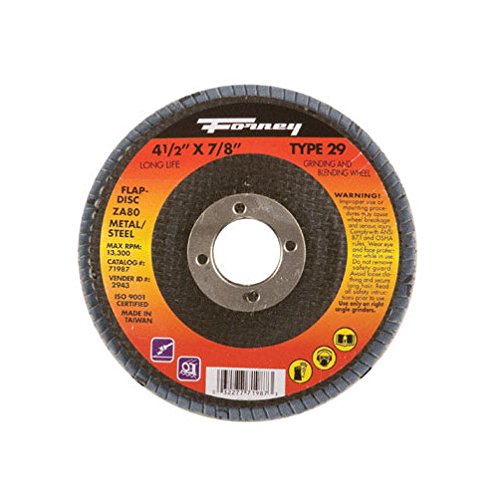 Forney Arbor Flap Disc 80Grit 4-12  X 78