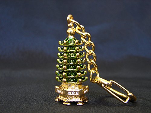 7-Level Pagoda KeyChain Amulet