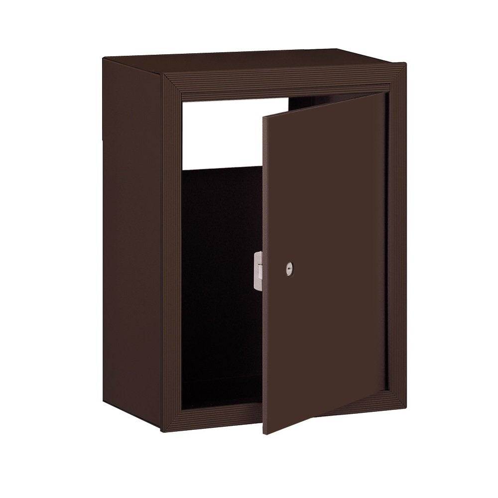 Receptacle - Option for Mail Drop - Bronze