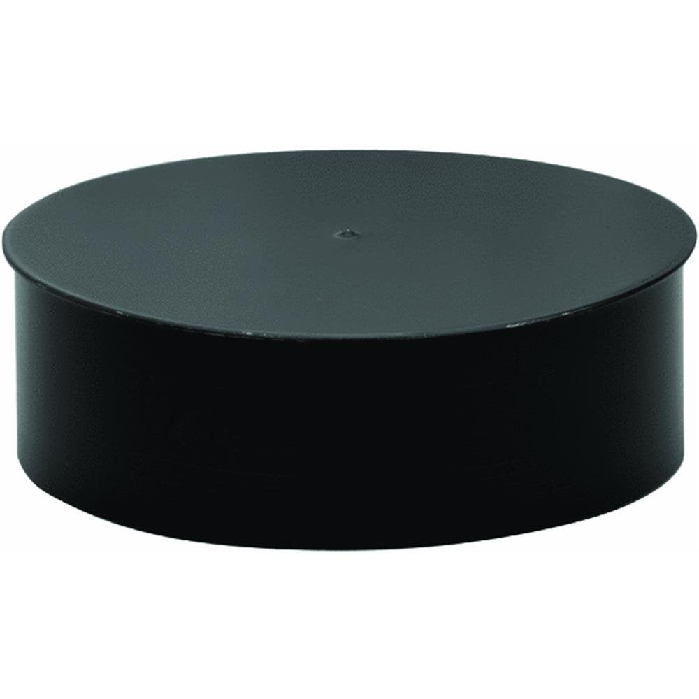 CAP TEE CLEAN OUT 8 BLK (Pack of 1)