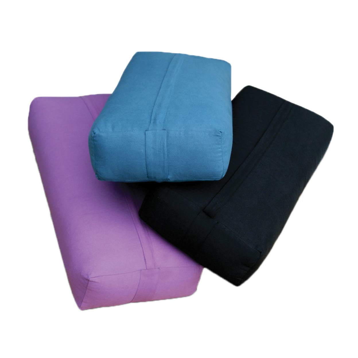 Rectangular Yoga Bolster, Black