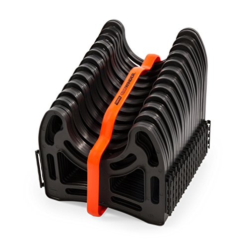 Camco 43041 15Ft Sidewinder Rv Sewer Support | Made From Sturdy Lightweight Plastic | Wont Creep Closed & Holds Sewer Hoses In P