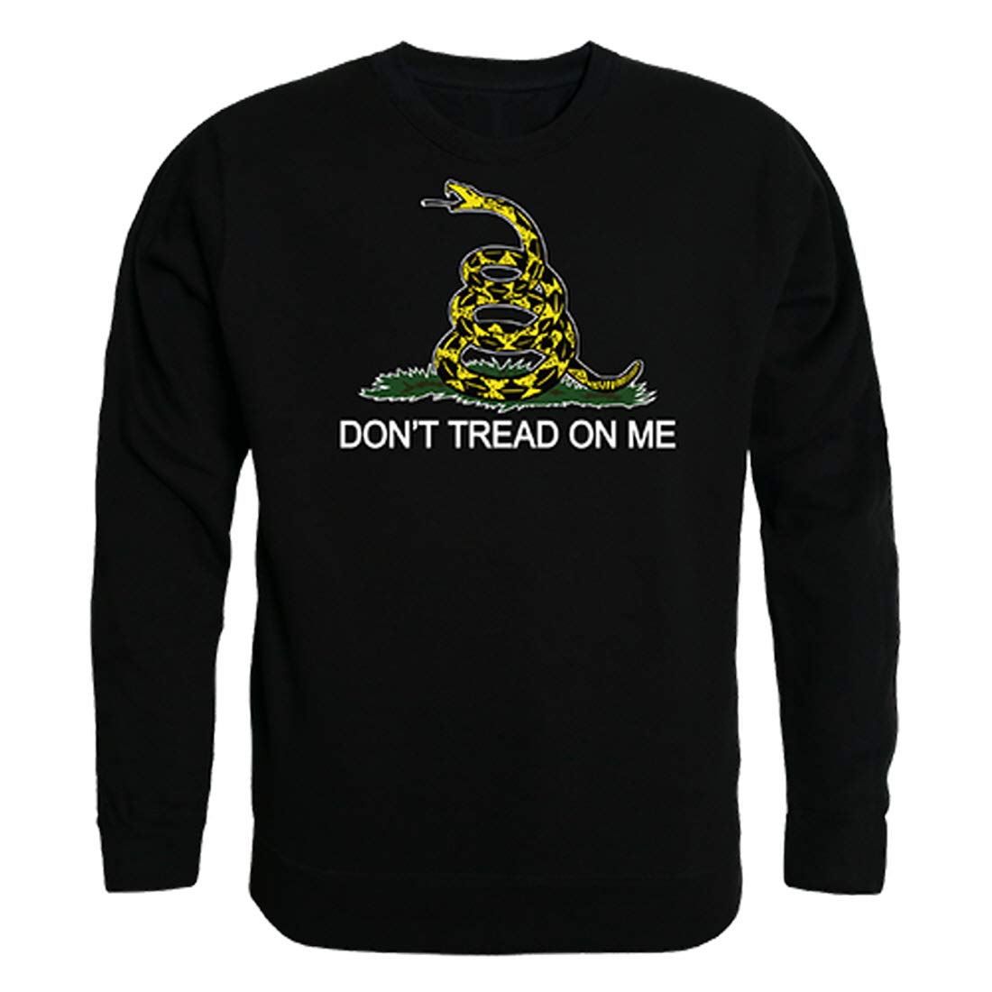 Graphic Crewneck, Gadsden, Black, 2X