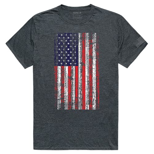 Tac. Graphic T, Distressed Flag, HCH, M
