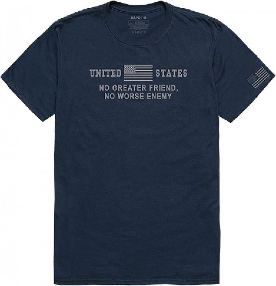 Tactical Graphic T, No Greater, Navy, L