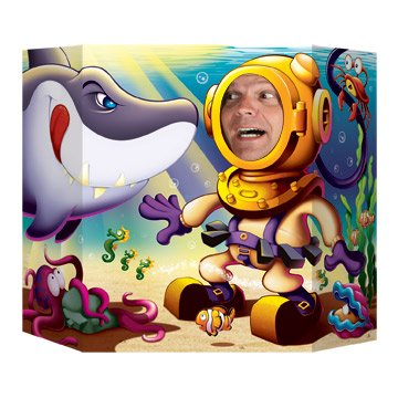Shark Photo Prop (Pack of 6)